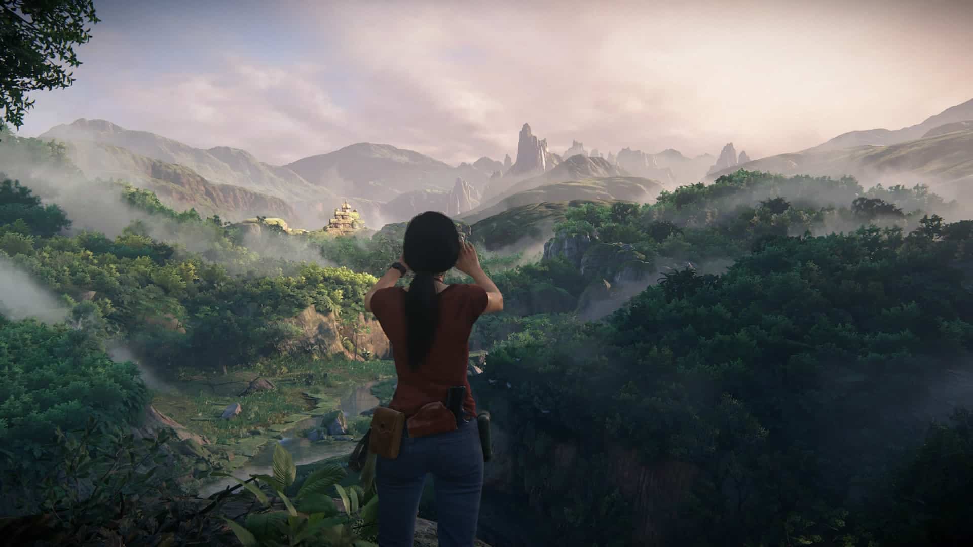 One of the many beautiful landscapes in Uncharted The Lost Legacy