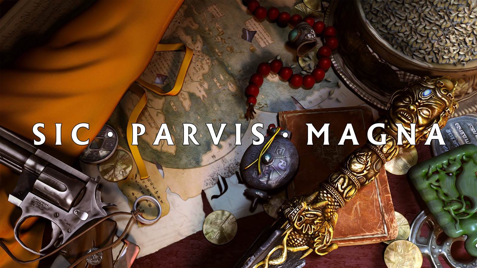 What does Sic Parvis Magna mean? Uncharted Lore