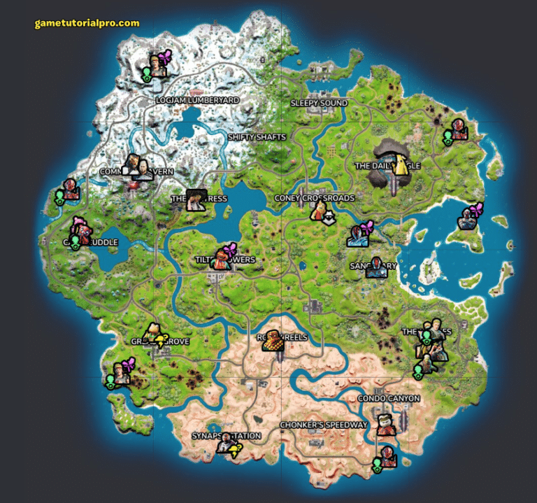 Fortnite: All NPC Locations – Chapter 3 Season 2