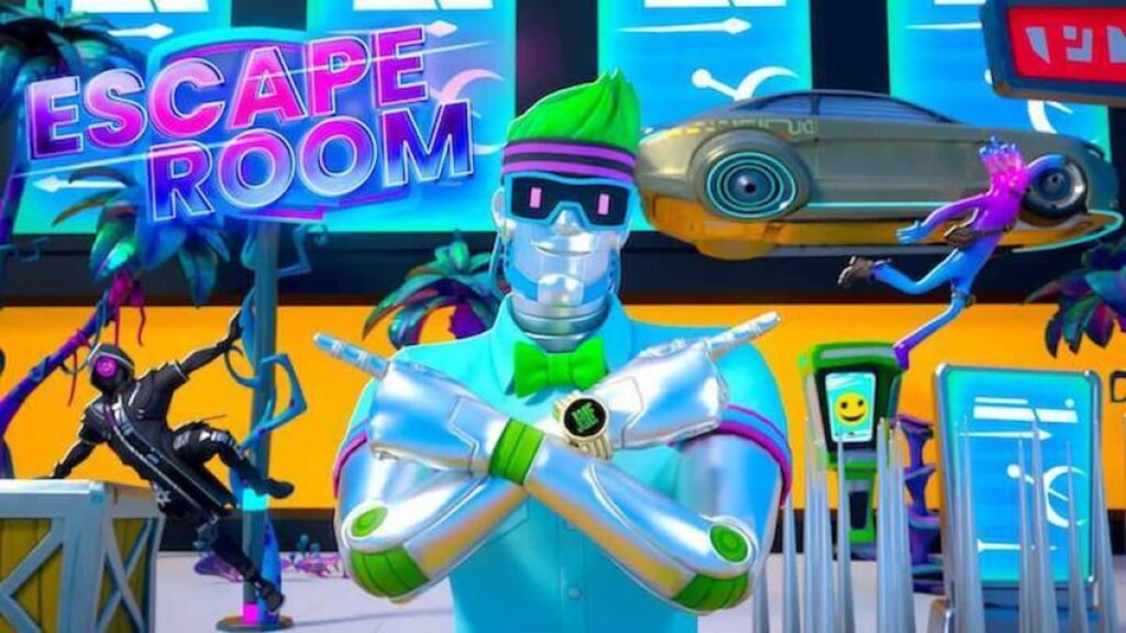 Fortnite Escape Room Cyber City mage jalf