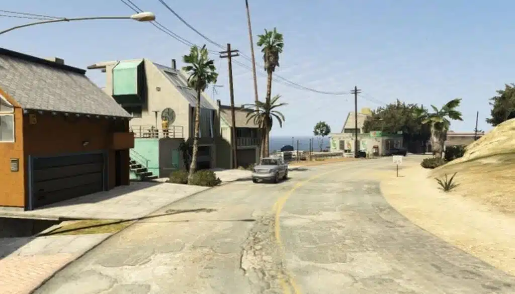 Barbareno Road from Chumash in GTA 5