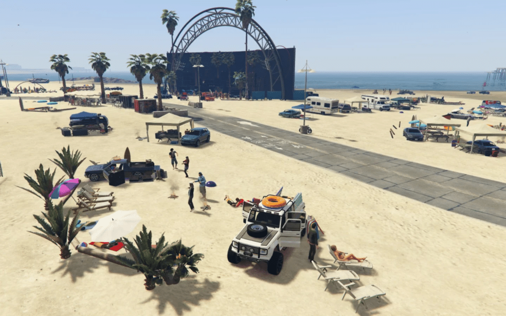 Vespucci Beach in GTA 5